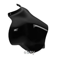 Vivid Black Front Batwing Upper Outer Fairing Fit For Harley FL Touring 1996-13