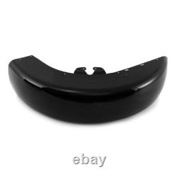 Vivid Black Front Fender Fit For Harley Touring Street Road Glide 2014-2024 2023