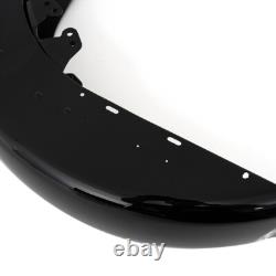 Vivid Black Front Fender Fit For Harley Touring Street Road Glide 2014-2024 2023