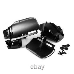 Vivid Black Lower Vented Leg Fairing For Harley Touring Road King Electra Glide