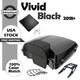 Vivid Black Razor Tour Pack Trunk Luggage For Harley Lower Rider St 2018+