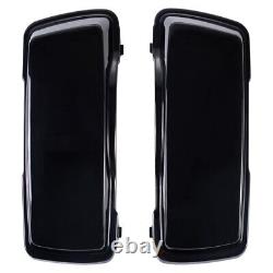 Vivid Black Saddlebag Lid For 1993-2013 Harley Davidson Touring by Advanblack