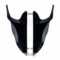 Vivid Black Stretched Extended Side Cover Panel fit 2014+ Harley Touring Glide