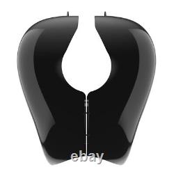 Vivid Black Stretched Tank Cover Fits 09+ Harley Touring Street Road Glide