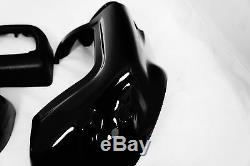 Vivid Black Touring Lower Vented Fairing fits HD Harley Road King Glide FLT FLH