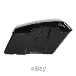 Vivid Hard Saddle Bags Trunk With Latch keys For Harley Touring Models 2014-2019