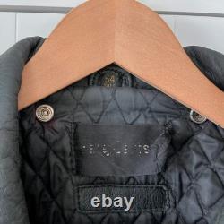 Vtg Harley Davidson CYCLE CHAMP Leather Jacket 54 Tall Black 3XL Motorcycle