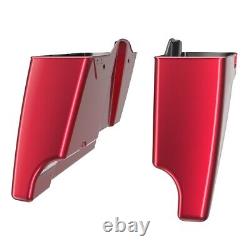 Whiskey Fire Stretched Extended Saddlebag Fits Harley Street Road Glide