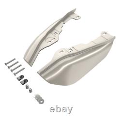 White Sand Pearl Mid Frame Air Deflectors Heat Shield Trim For Harley Davidson