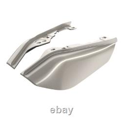 White Sand Pearl Mid Frame Air Deflectors Heat Shield Trim For Harley Davidson