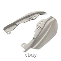 White Sand Pearl Mid Frame Air Deflectors Heat Shield Trim For Harley Davidson