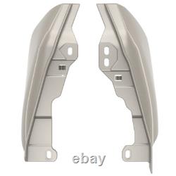 White Sand Pearl Mid Frame Air Deflectors Heat Shield Trim For Harley Davidson