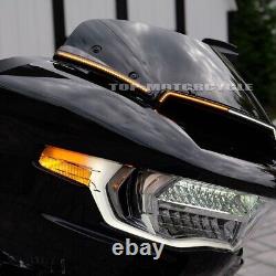 Windshield Fairings Turn Signal Lights For Touring CVO Road Glide FLTRXSTSE 2024