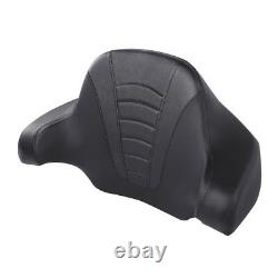 Wrap-Around Backrest Pad For Harley Touring King Chopped Tour Pak Pack 2014-2020