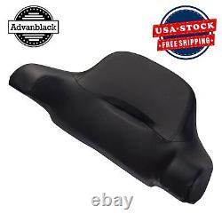 Wrap Around Backrest Pad for Razor & Chopped Tour Pack Fits Harley Touring 2014+