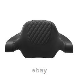 Wrap-Around King Backrest Pad For Harley Tour Pak Touring Electra Glide 14-24 23