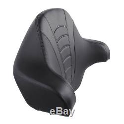 Wrap-around Backrest Pad For Harley Touring King Tour Pak Trunk Pack 2014-2019