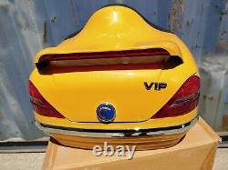 Yellow Pearl DB Motorcycle Trunk Tour Pak For Harley Honda Yamaha Suzuki Cruiser