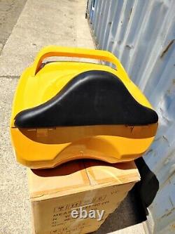 Yellow Pearl DB Motorcycle Trunk Tour Pak For Harley Honda Yamaha Suzuki Cruiser